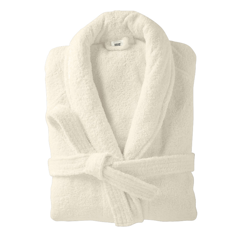 Wellness Hotel Badjas Terry - Crème - L/XL